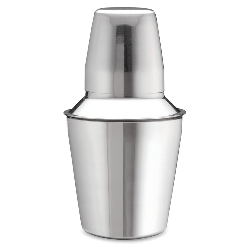 TableCraft 3-Piece Stainless Steel Cocktail Shaker, 8-Ounce - Image 1